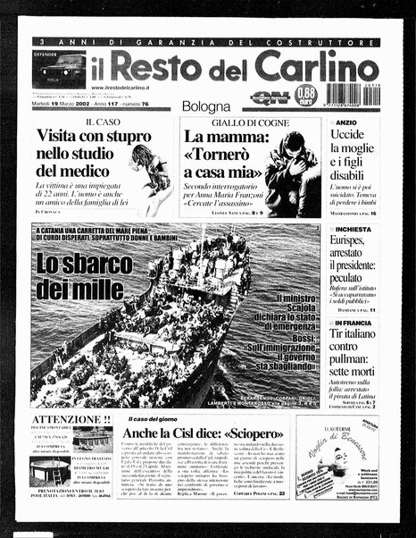 Il Resto del Carlino : giornale dell'Emilia